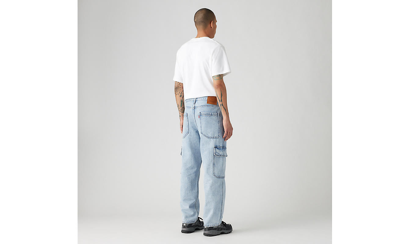 Jeans Cargo denim chiaro