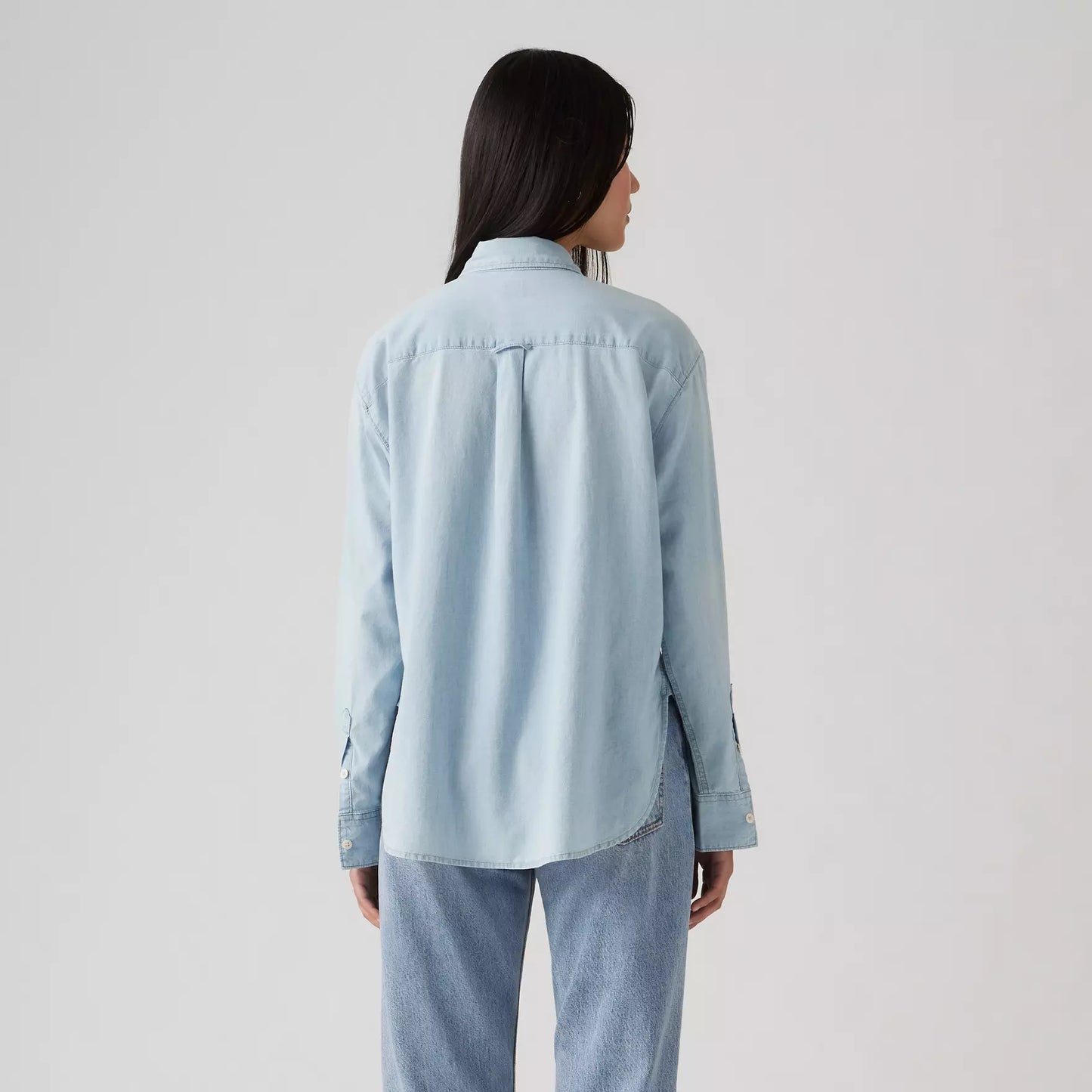 Camicia Harlie boyfriend blu chiaro
