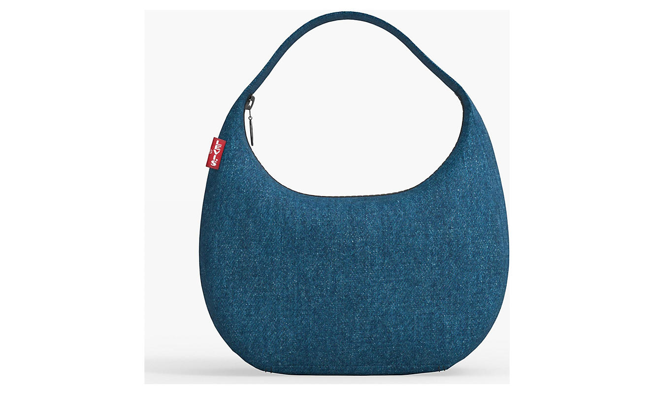 Borsa Baby Brooklyn in denim blu