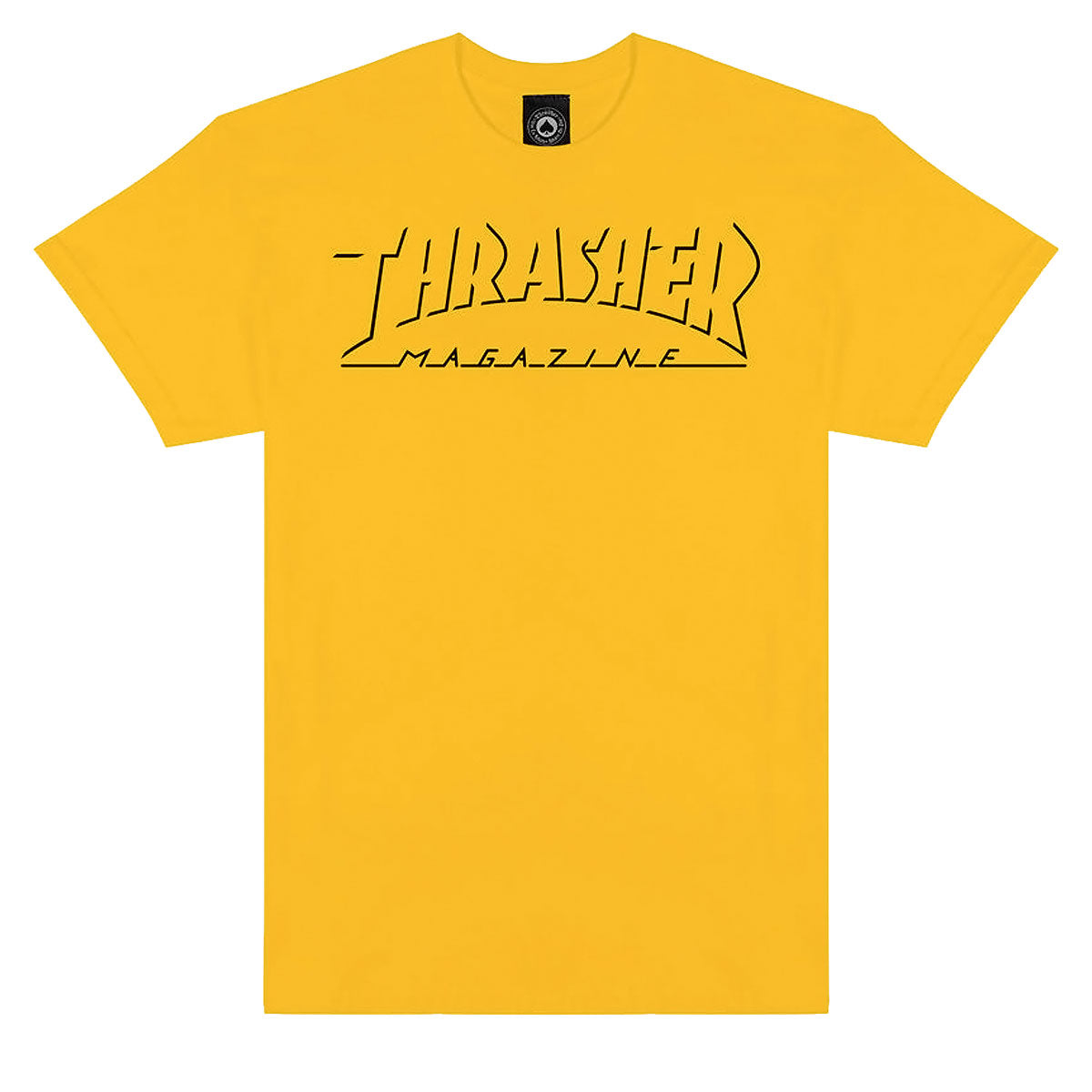 T-Shirt Shadow mag logo giallo