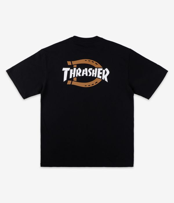 T-Shirt Thrasher x Dickies nero