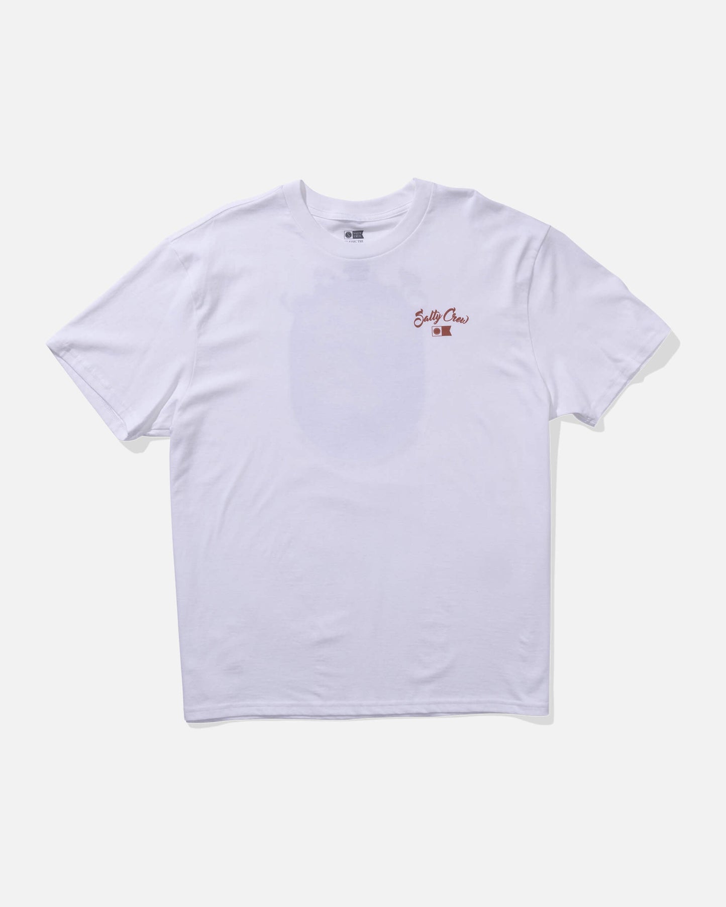 T-Shirt Red fish bianco