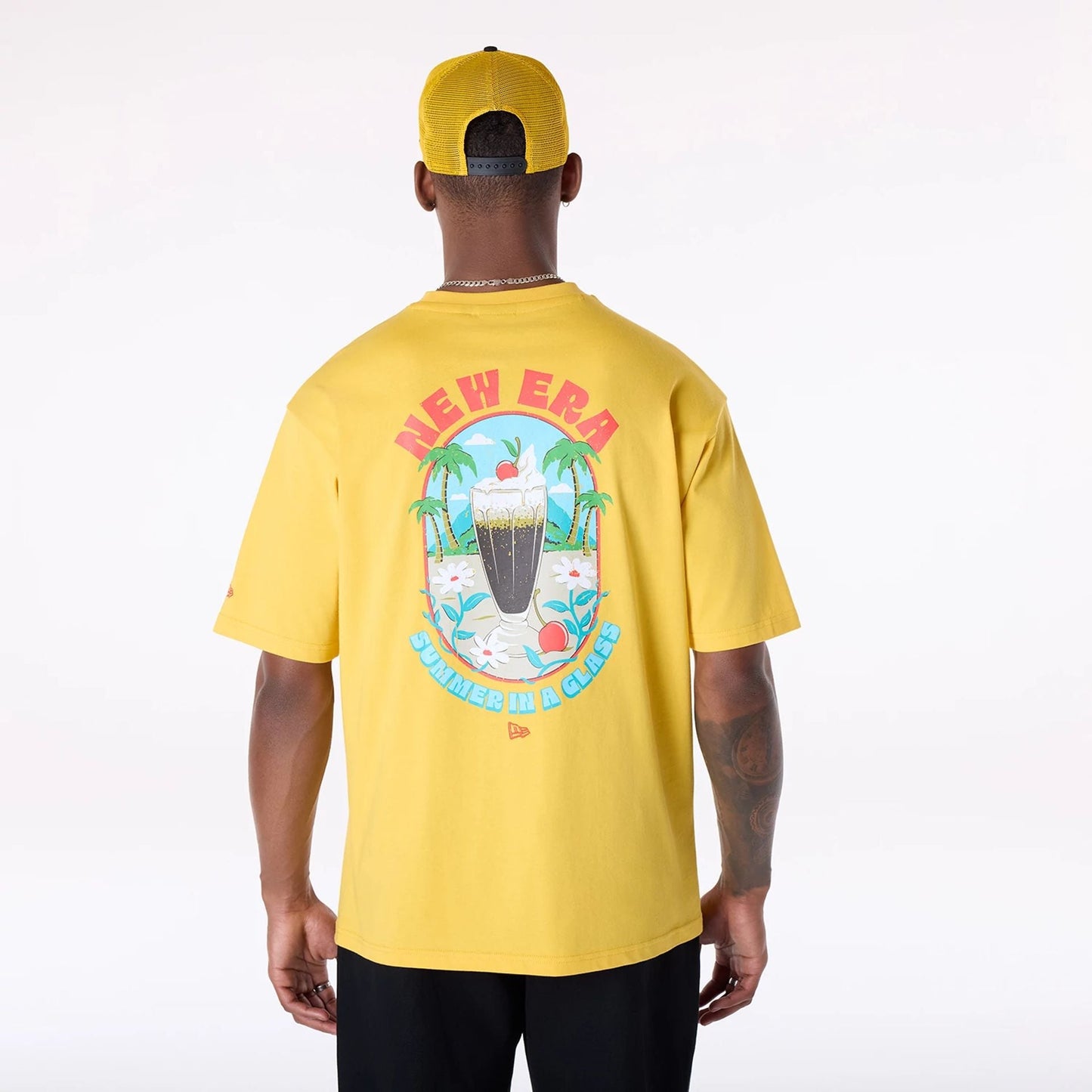 T-Shirt Drink giallo