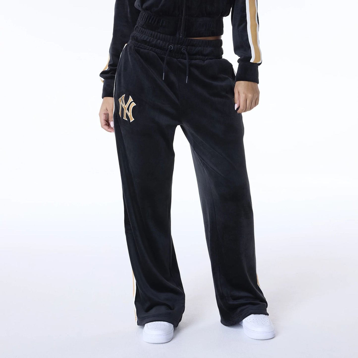 Pantalone di tuta New era a palazzo nero