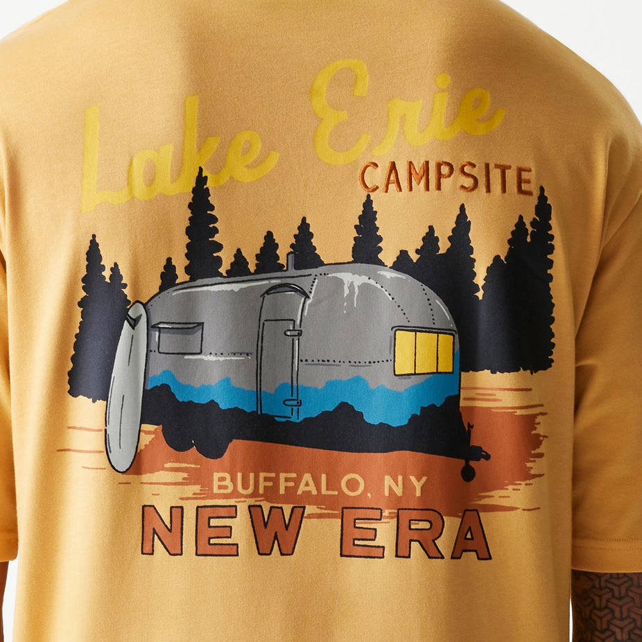 T-Shirt Vacation senape