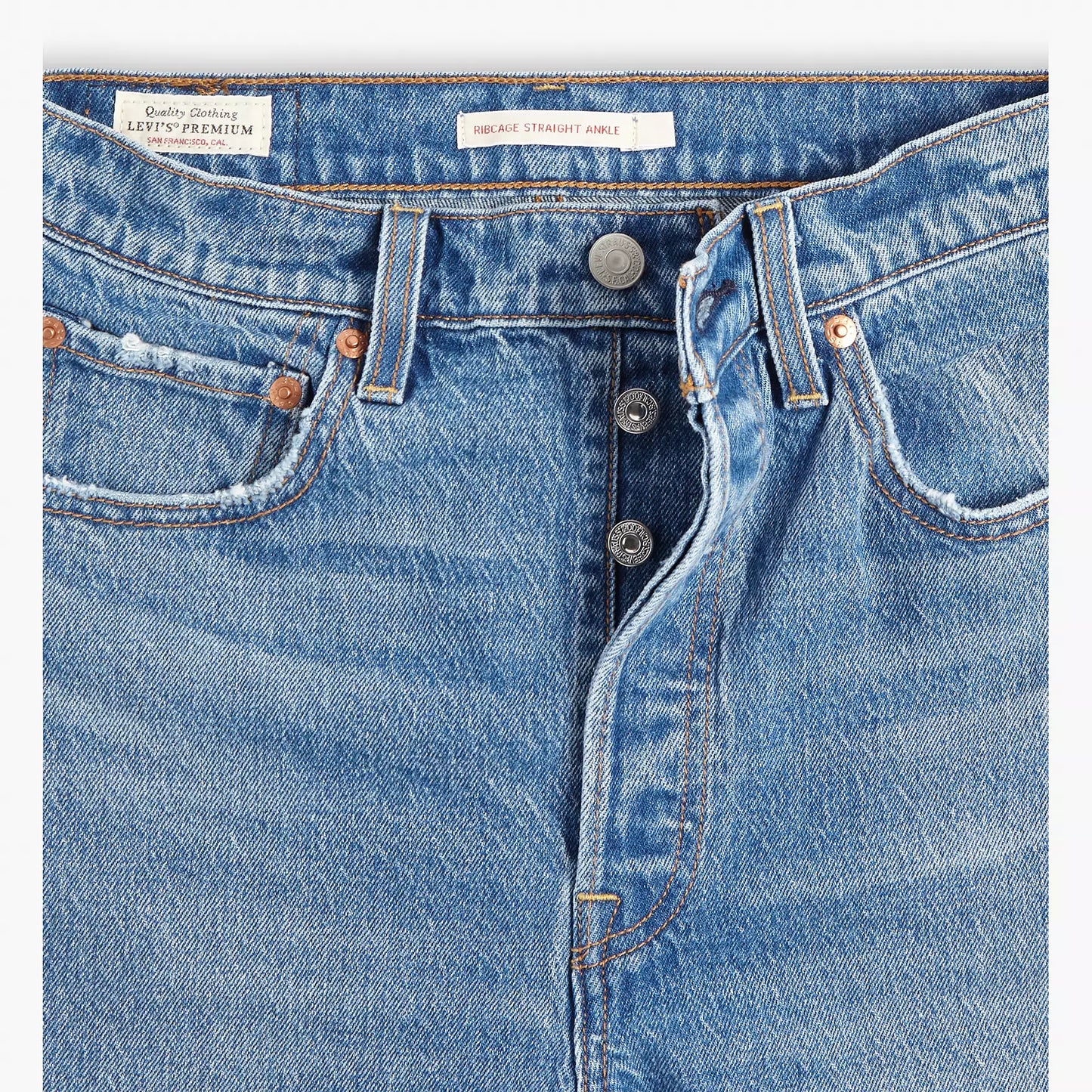 Jeans Ribcage ankle denim