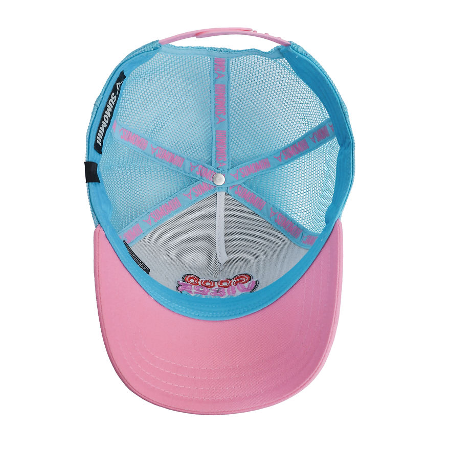 Cappellino Sumomihi retinato rosa