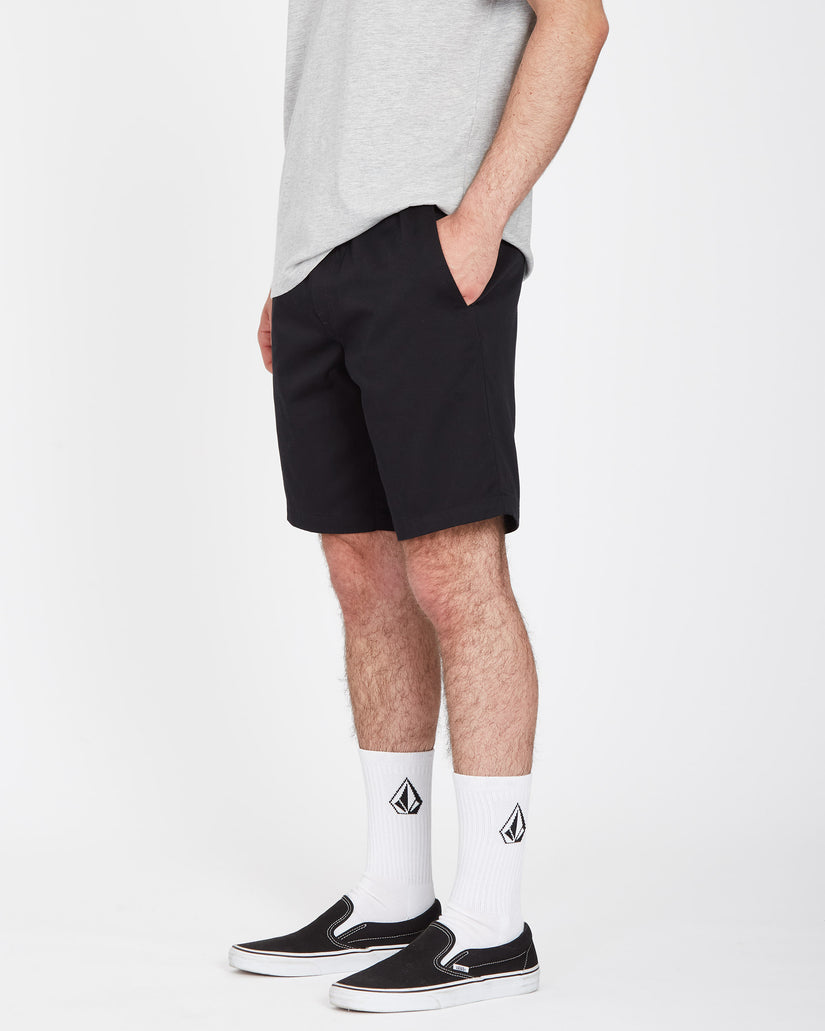 Pantaloncini 10" Frickin con elastico nero
