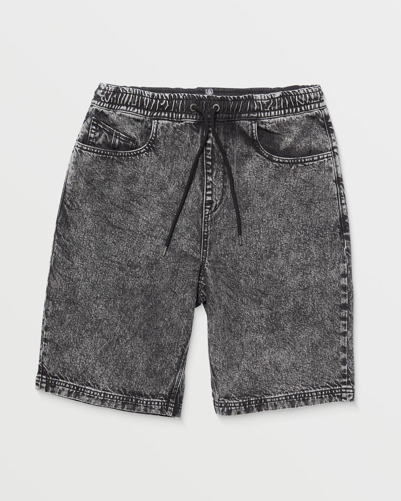 Pantaloncini Freazy loose denim grigio