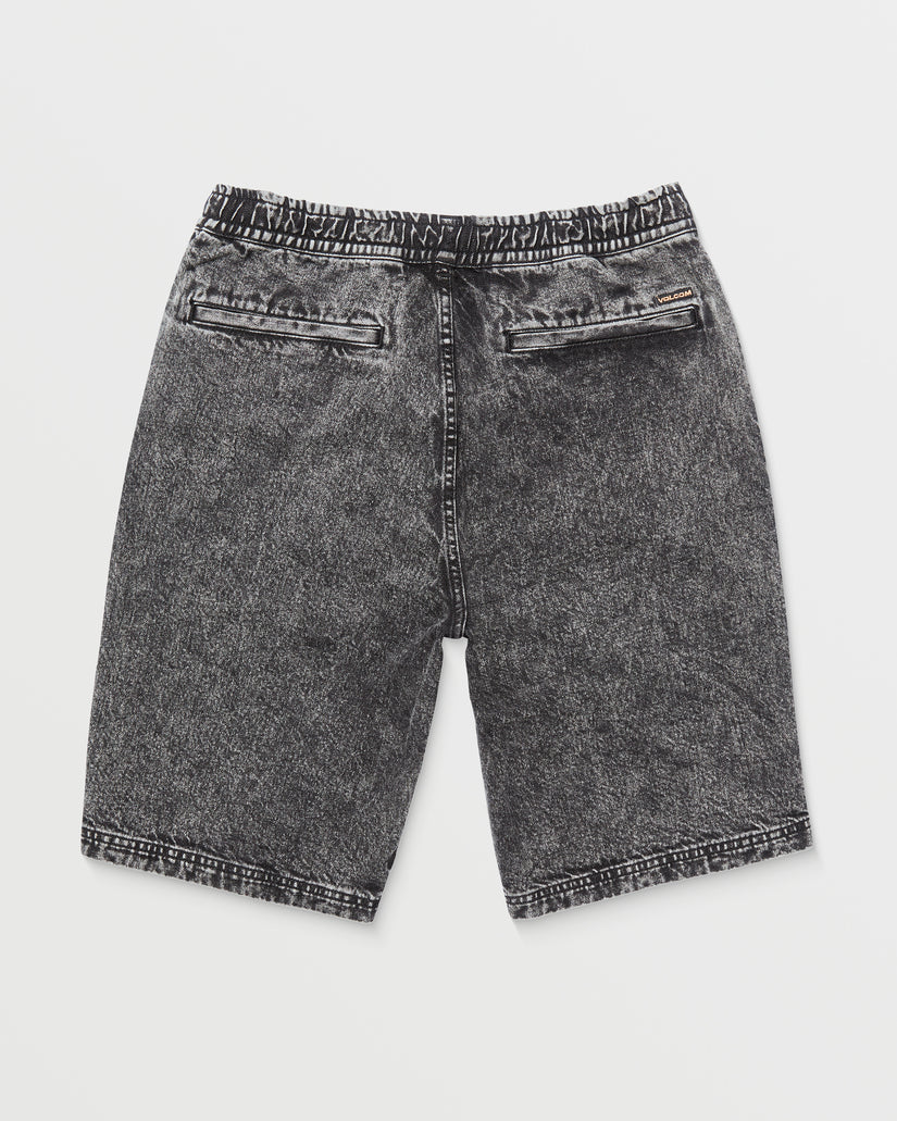 Pantaloncini Freazy loose denim grigio