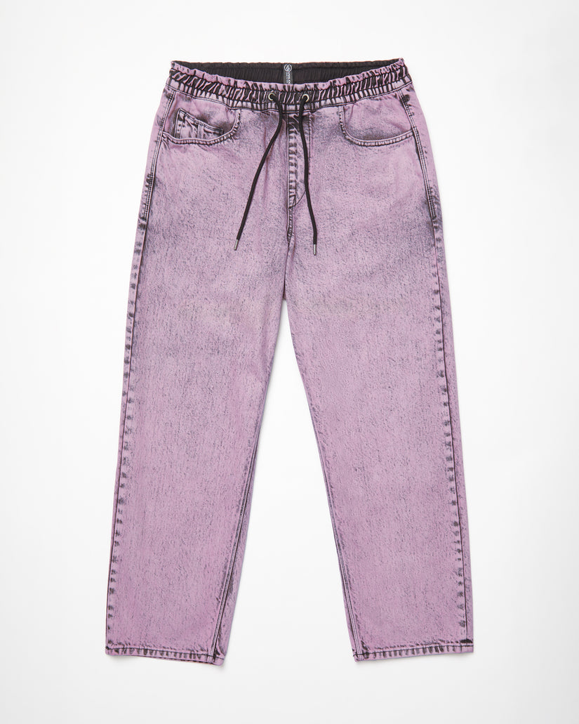 Jeans Freazy loose denim rosa
