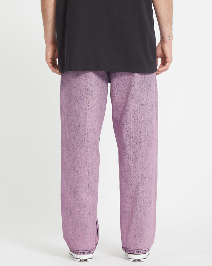 Jeans Freazy loose denim rosa