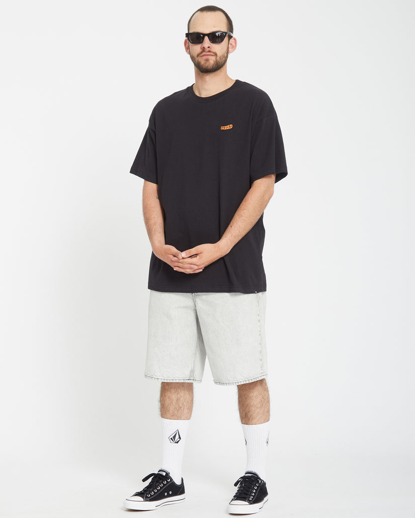 Pantaloncini Billow denim slavato