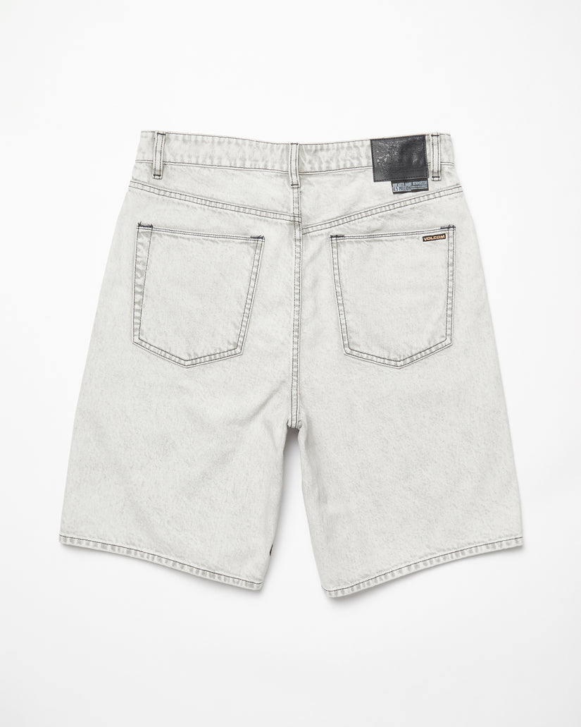 Pantaloncini Billow denim slavato
