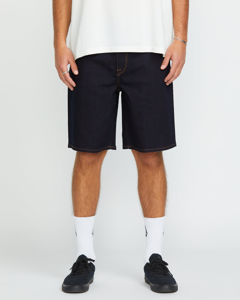 Pantaloncini Billow denim scuro