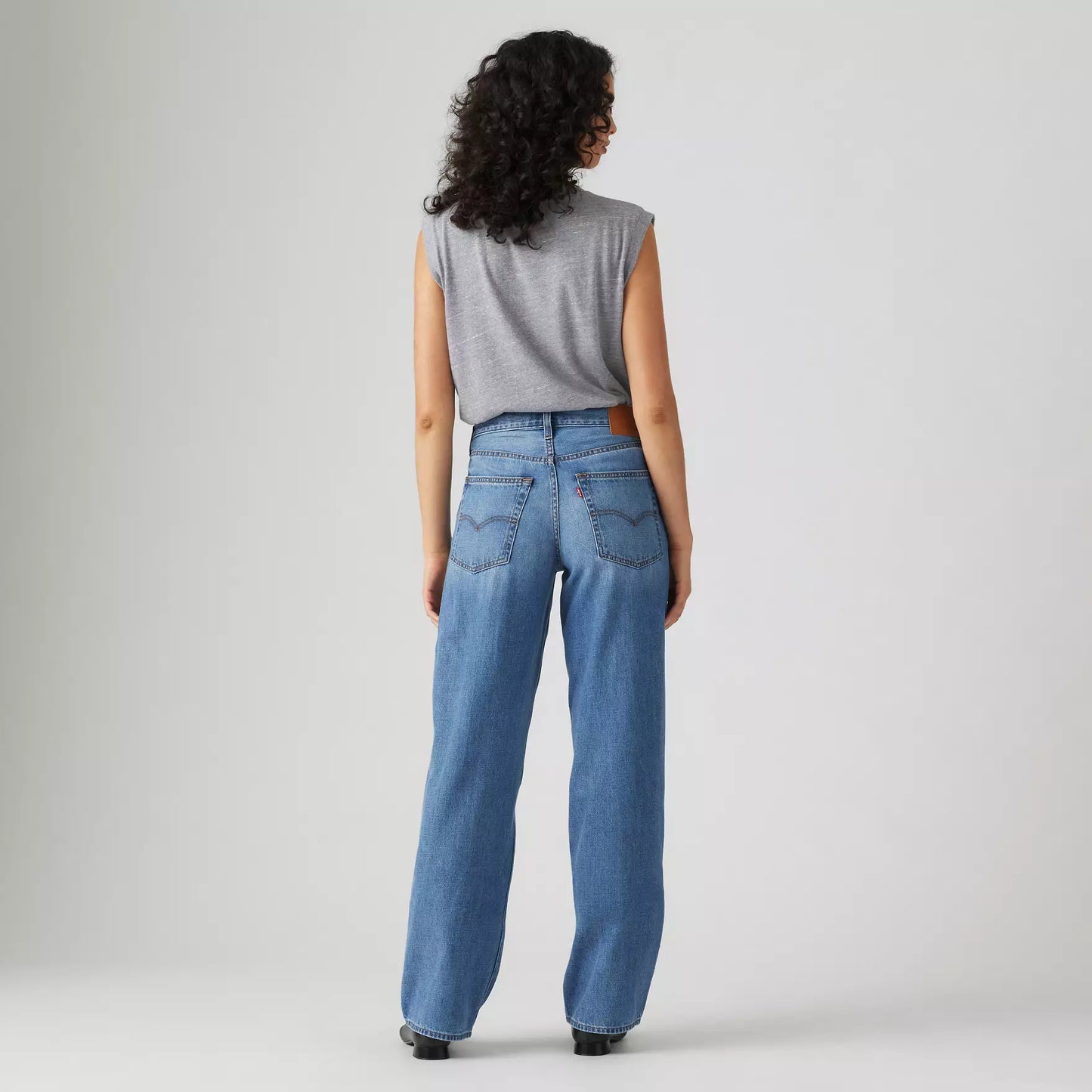 Jeans Baggy Dad lino+denim