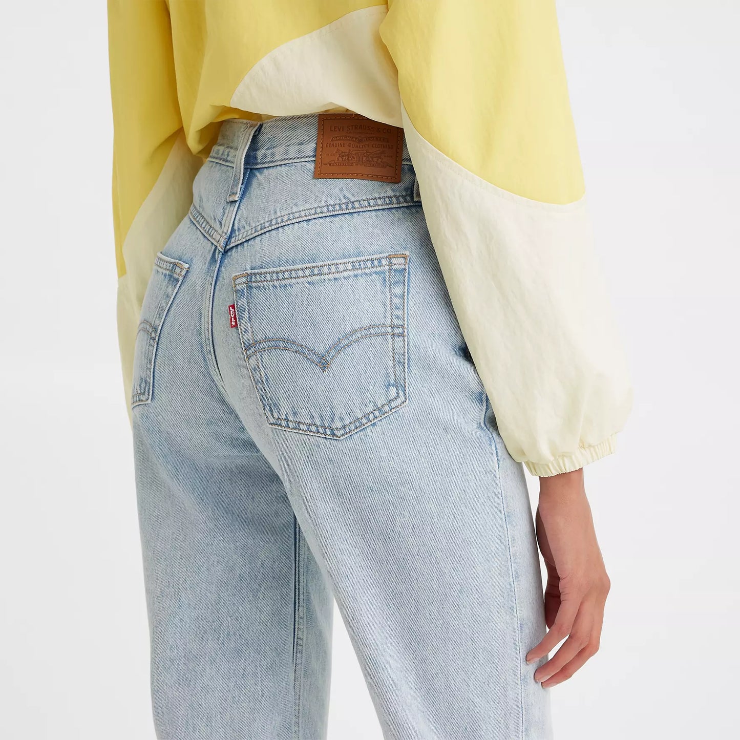 Jeans 80's Mom denim chiaro