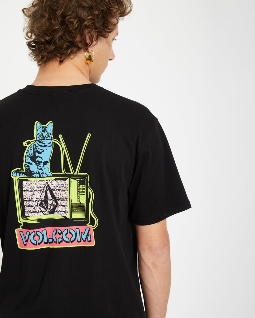 T-Shirt Cat nero