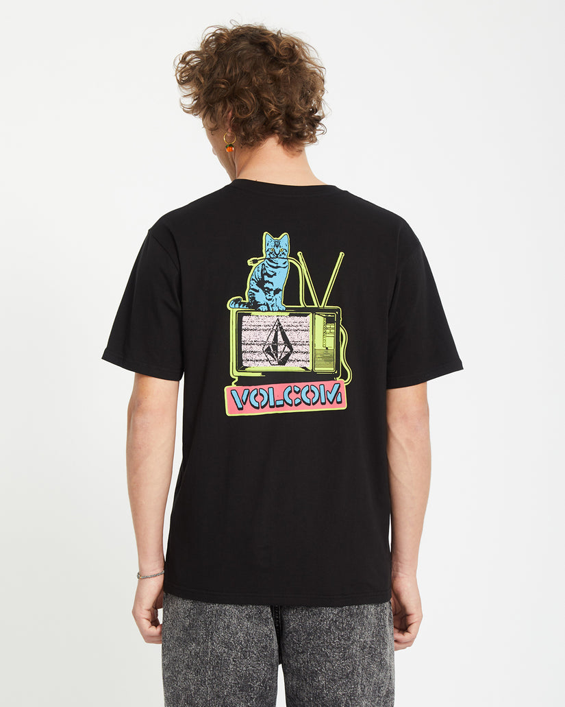 T-Shirt Cat nero
