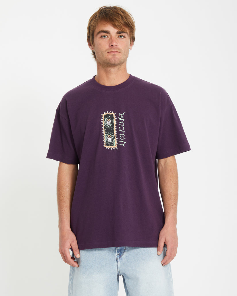 T-Shirt Eye rust viola