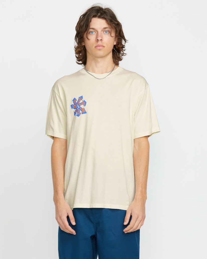 T-Shirt Vortex panna