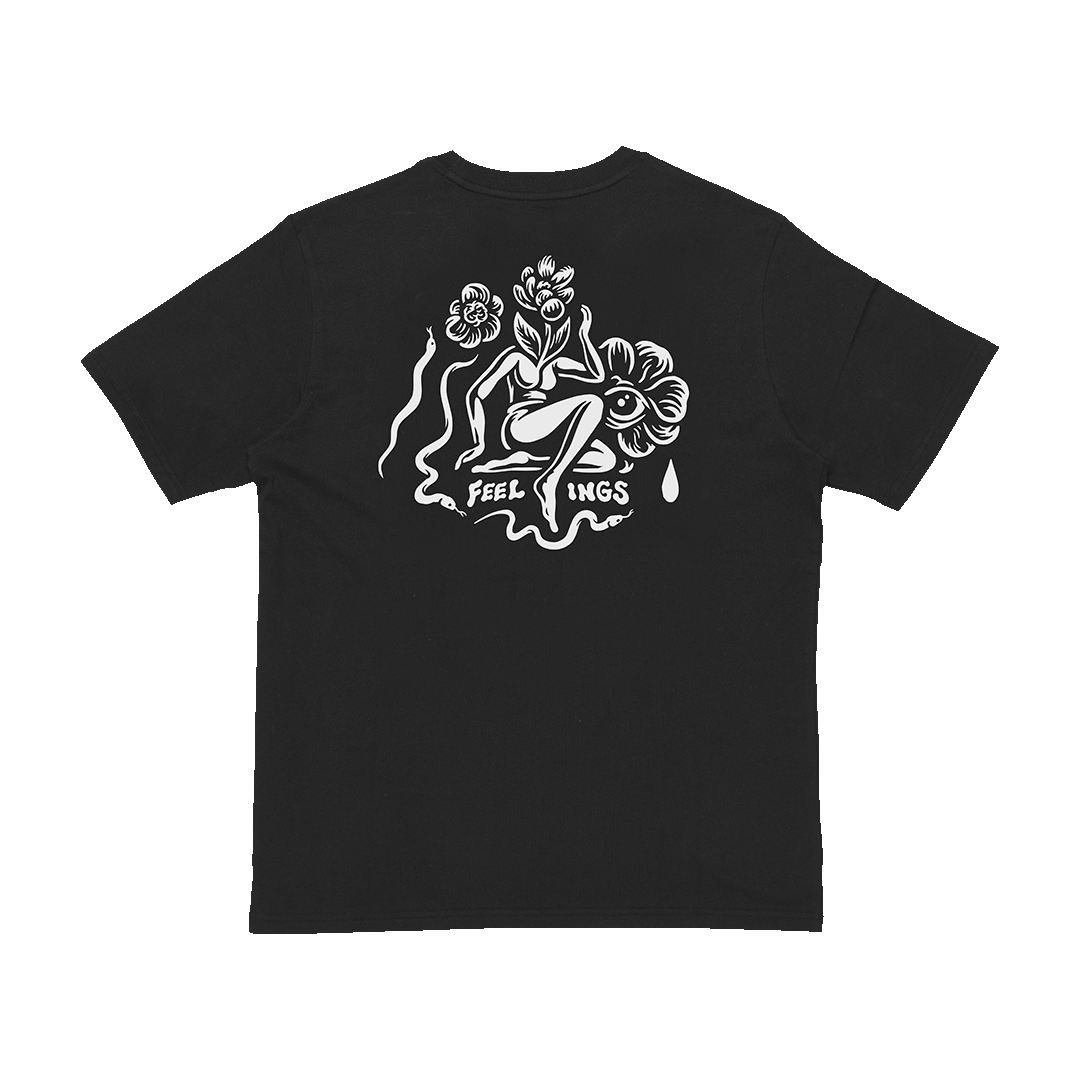 T-Shirt Pose x Chad Eaton nero