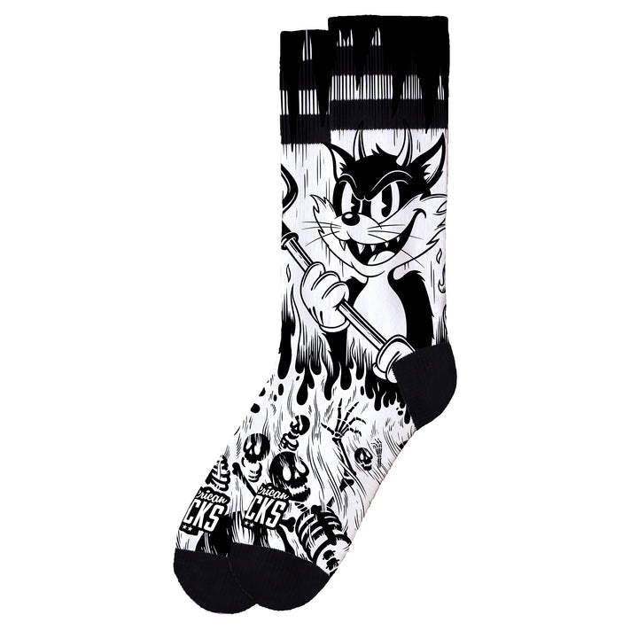 Calze American Socks Evil cat