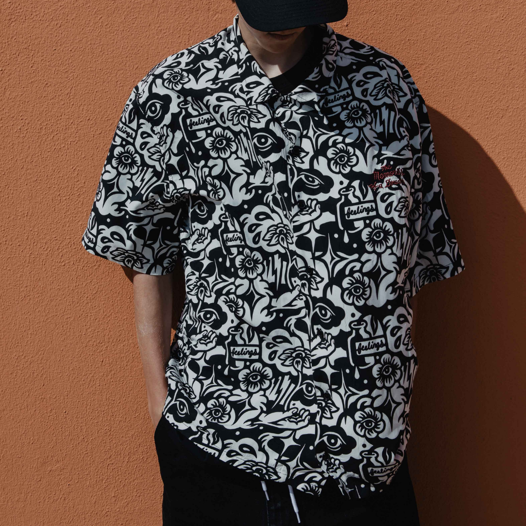 Camicia Wallows x Chad Eaton