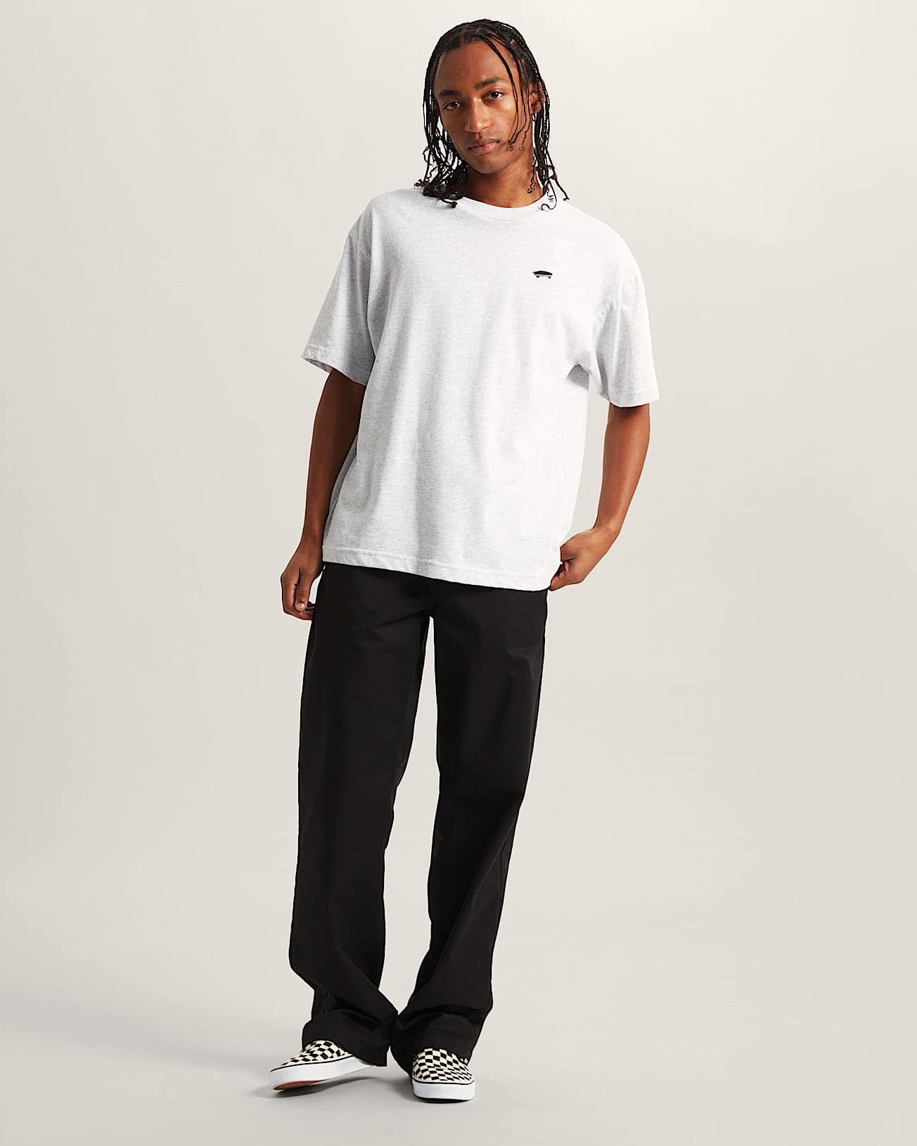 Pantaloni Authentic chino dritto nero