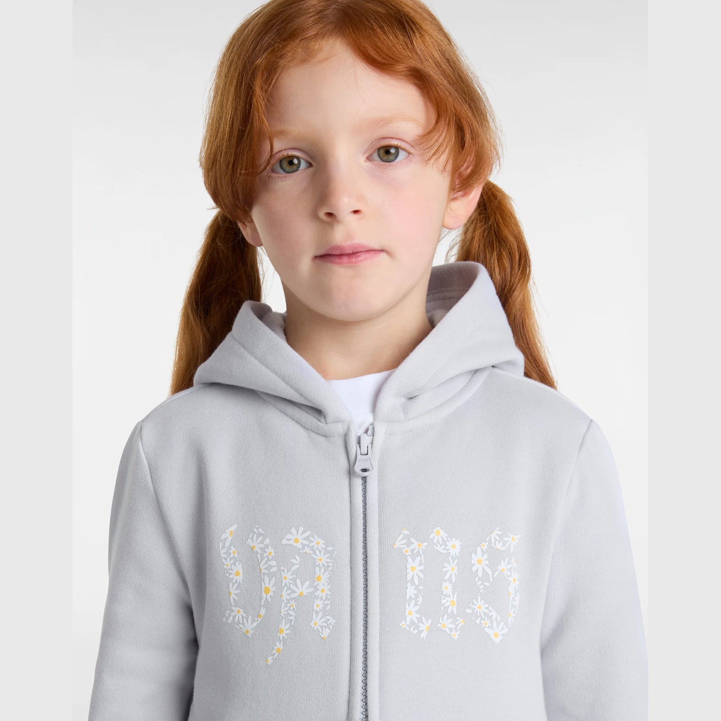 Felpa Daisy break full zip con cappuccio lilla - 2/7 ANNI