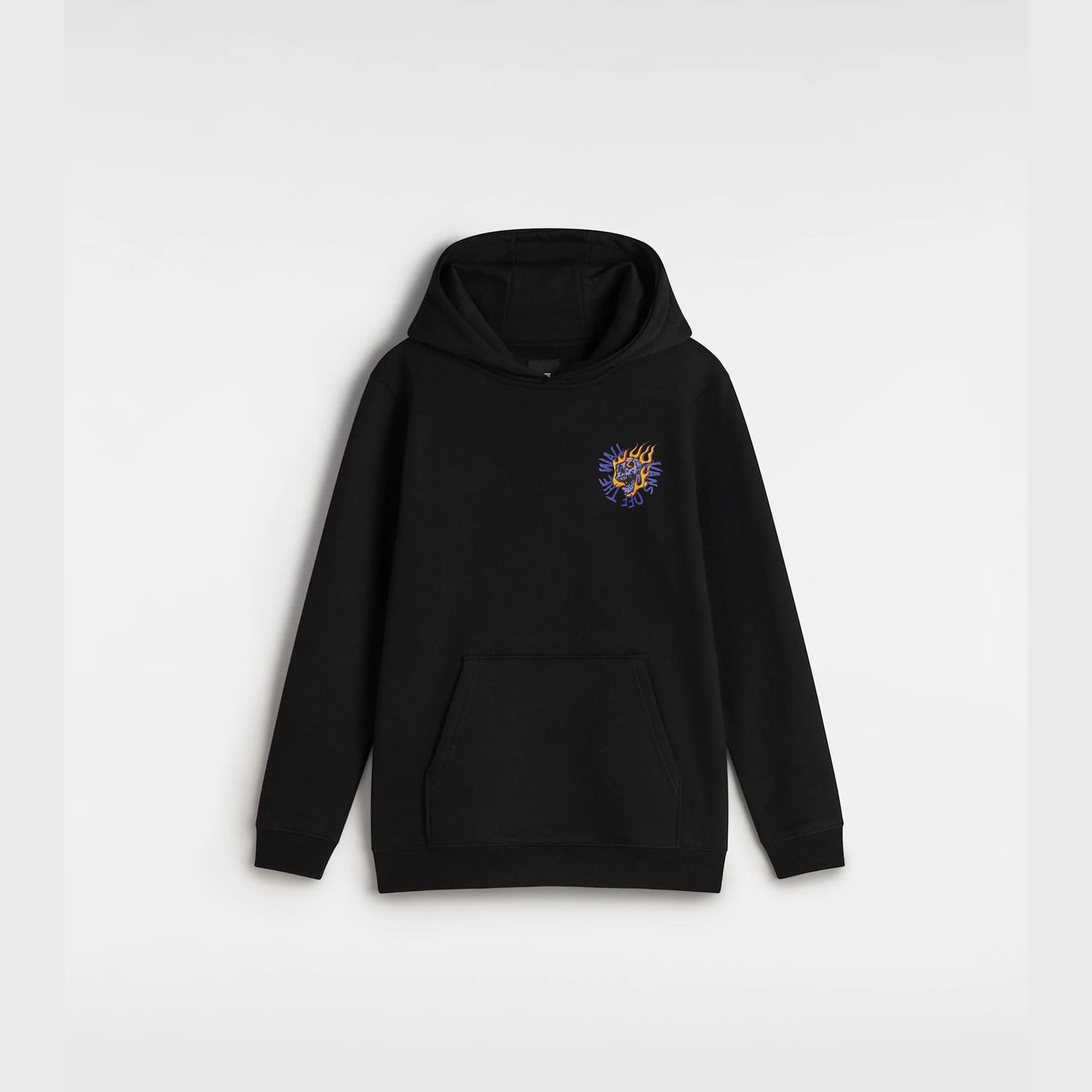 Felpa Vortex con cappuccio nero - 8/16 ANNI