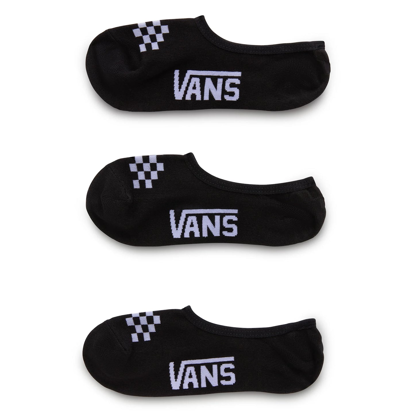 Calze Vans crew nero - 3 paia
