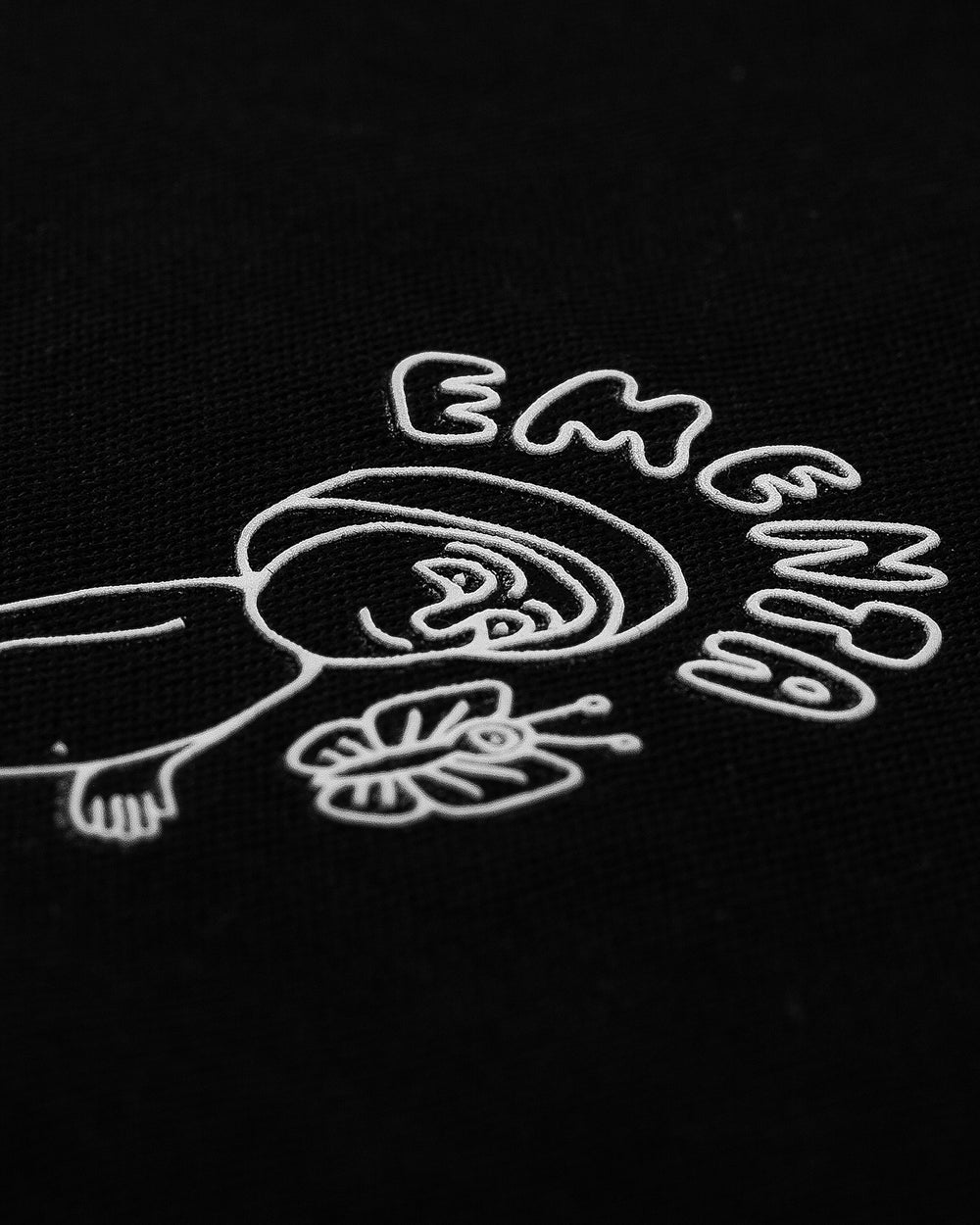 T-Shirt Bebucho nero