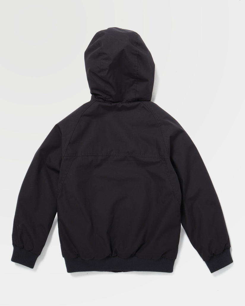 Giacca Hernan con cappuccio nero 10K - 8/14 ANNI