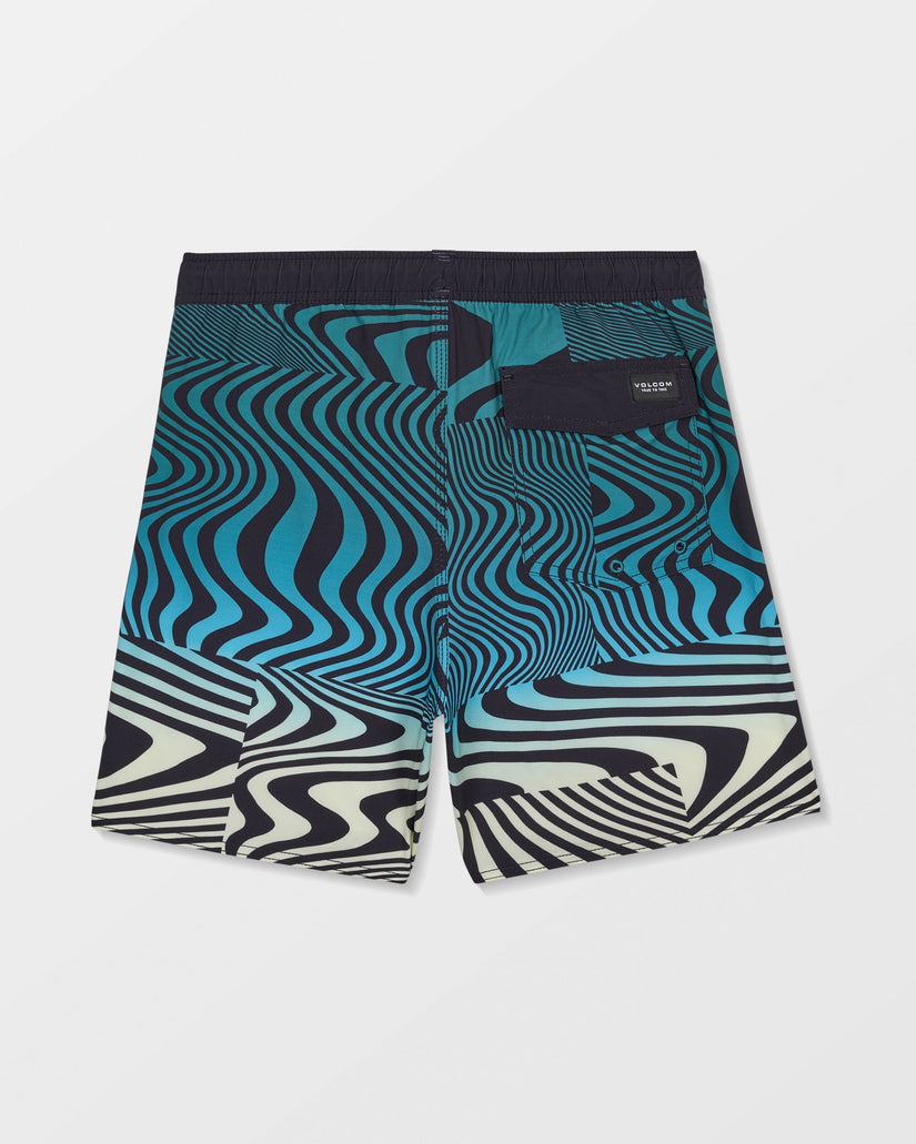 Boardshort Lido print spirale - 8/14 ANNI