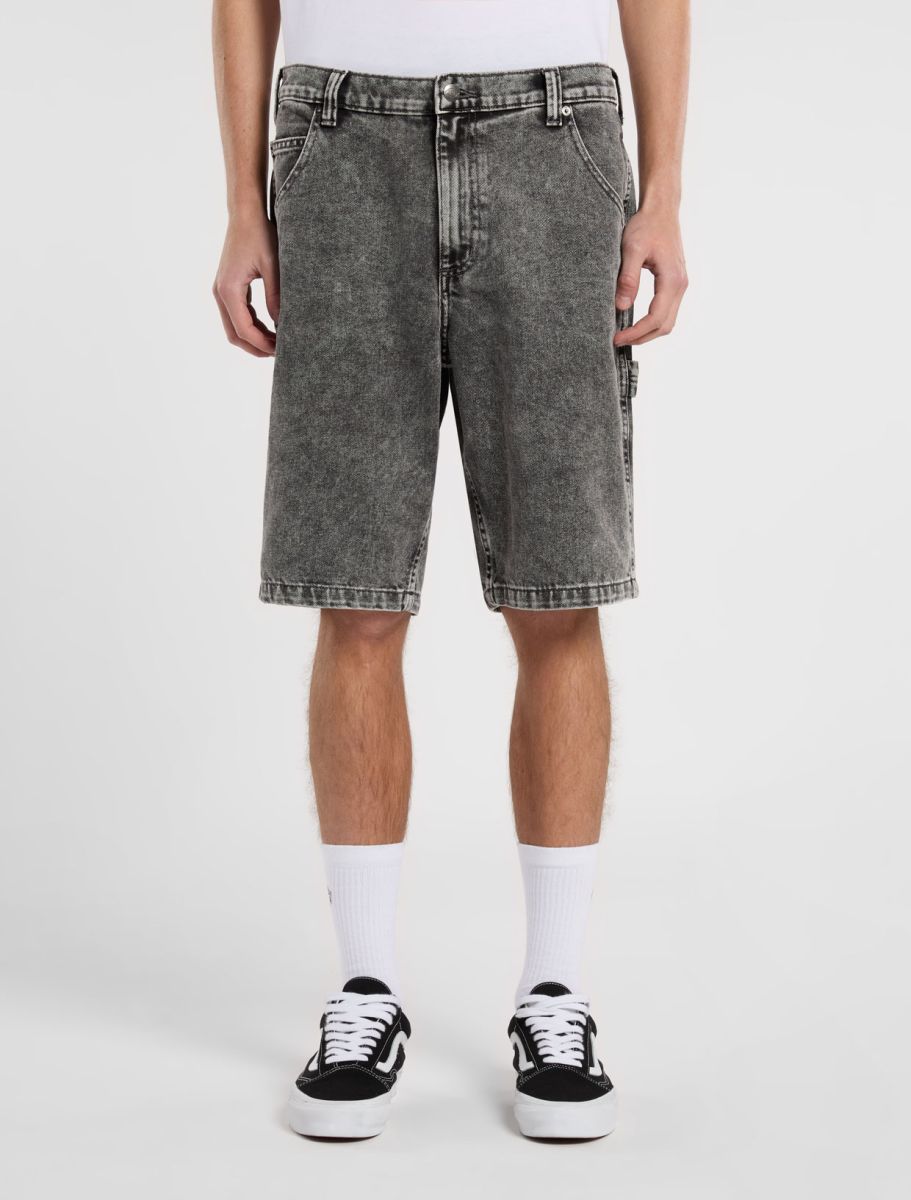 Pantaloncini Garyville in denim nero