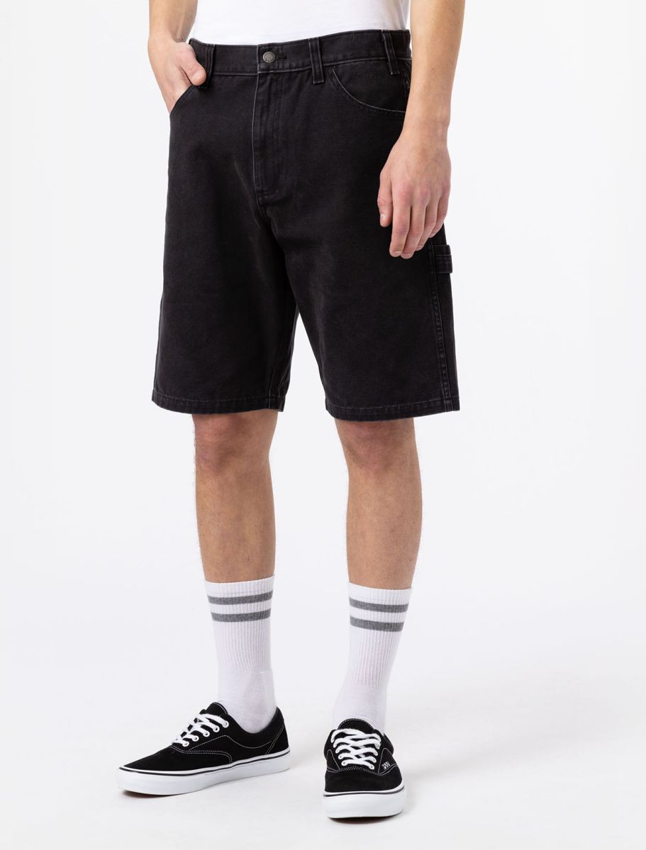 Pantaloncini Duck canvas nero