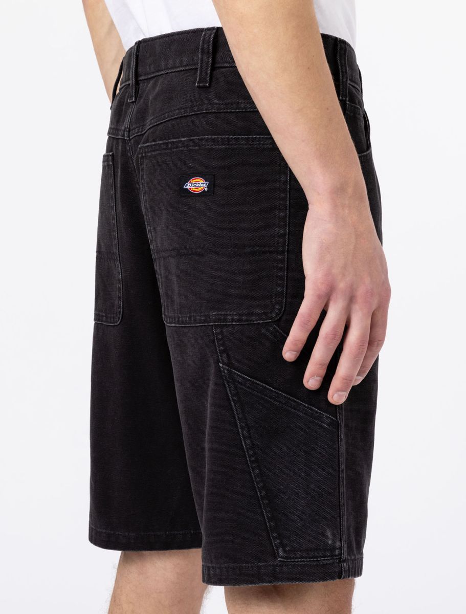 Pantaloncini Duck canvas nero