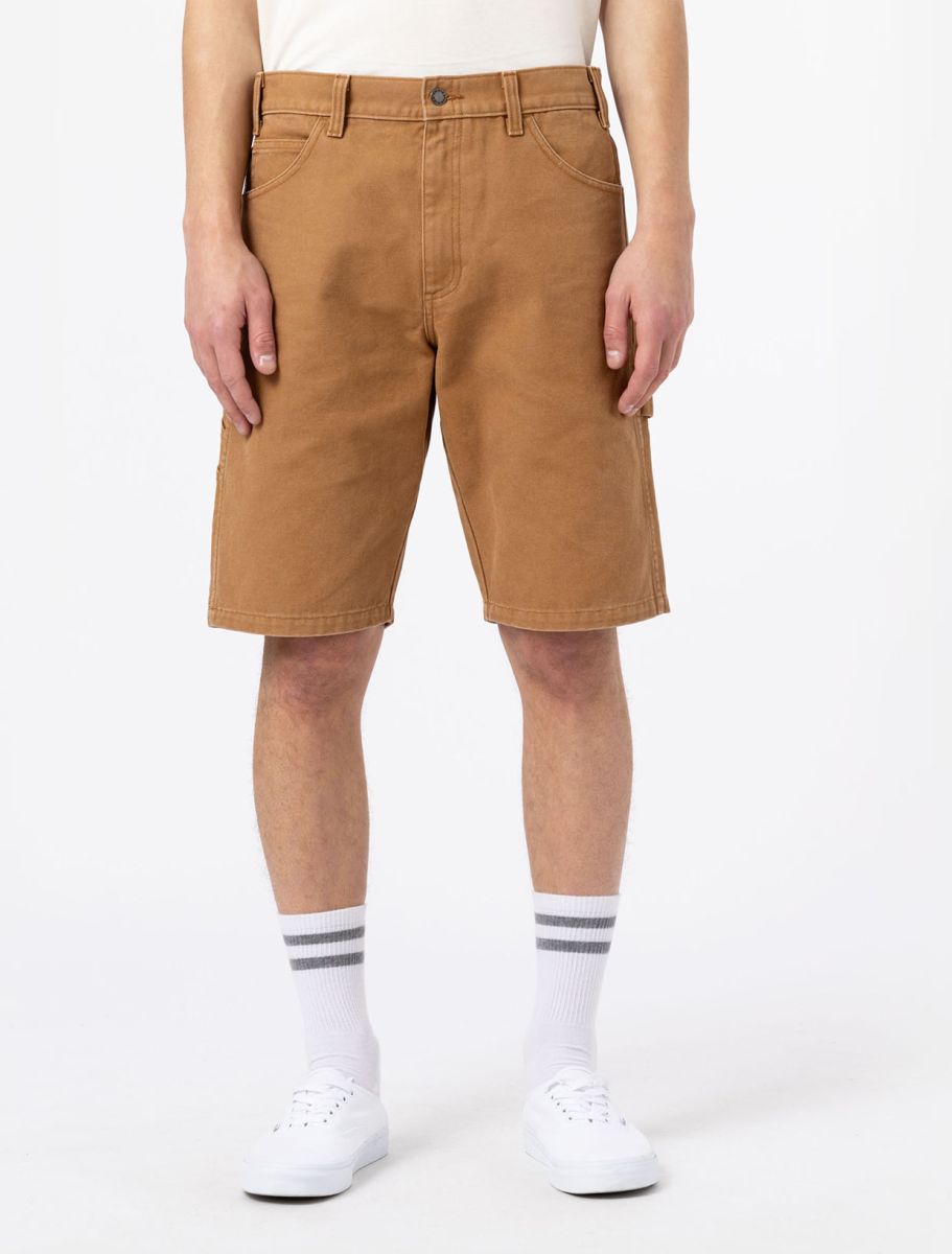 Pantaloncini Duck canvas tabacco