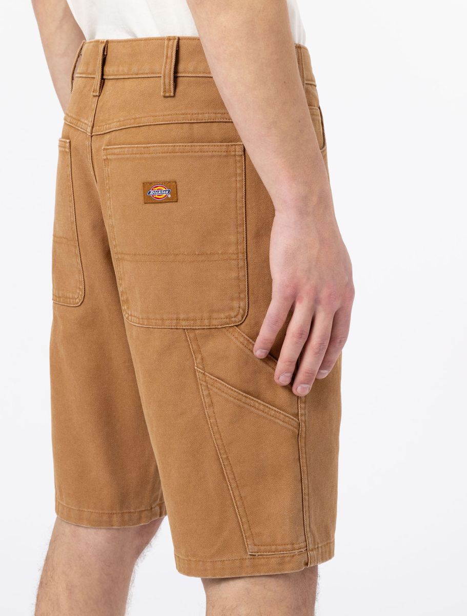 Pantaloncini Duck canvas tabacco