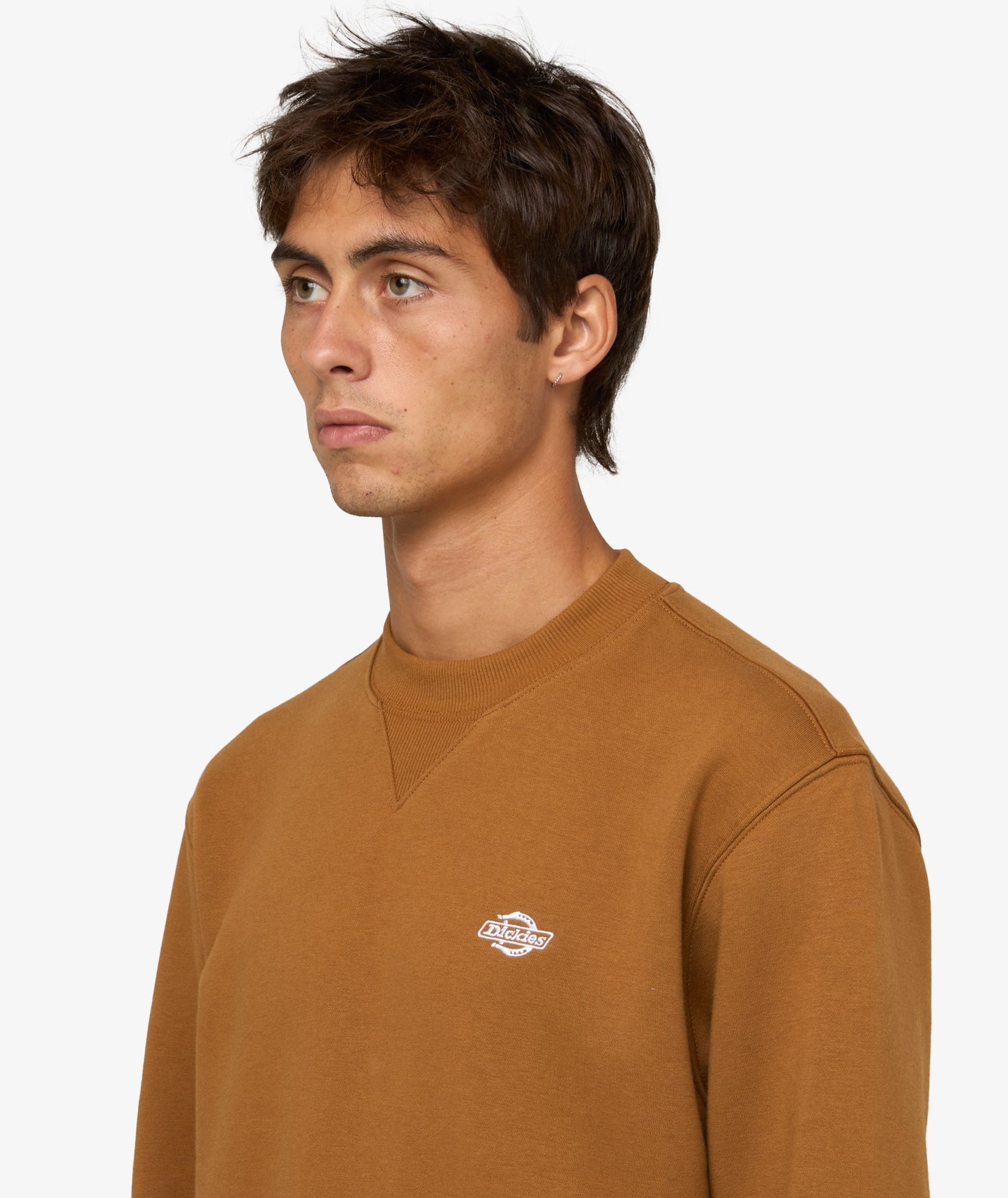 Felpa Summerdale girocollo marrone