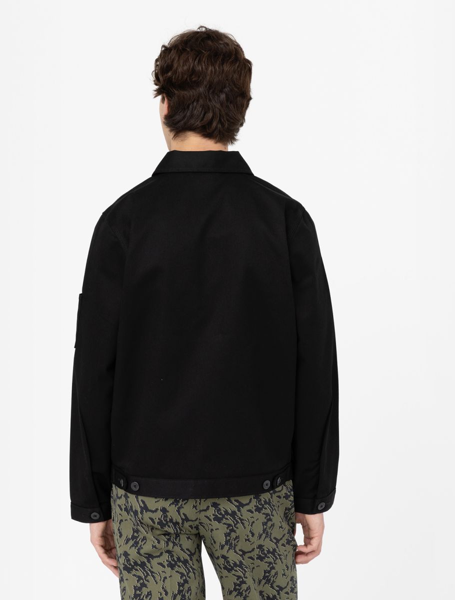Giacca Eisenhower sfoderata nero
