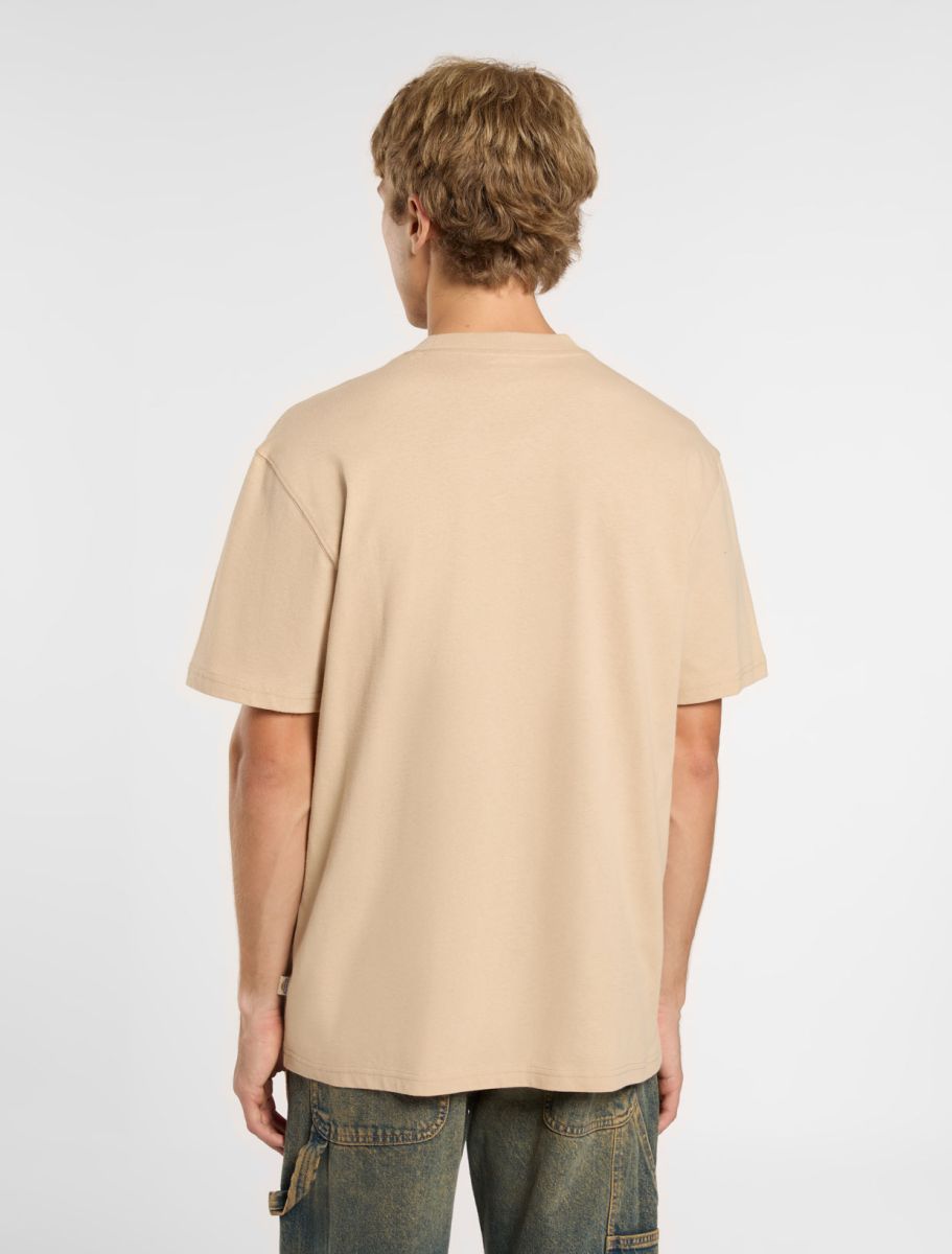 T-Shirt Luray con taschino sabbia