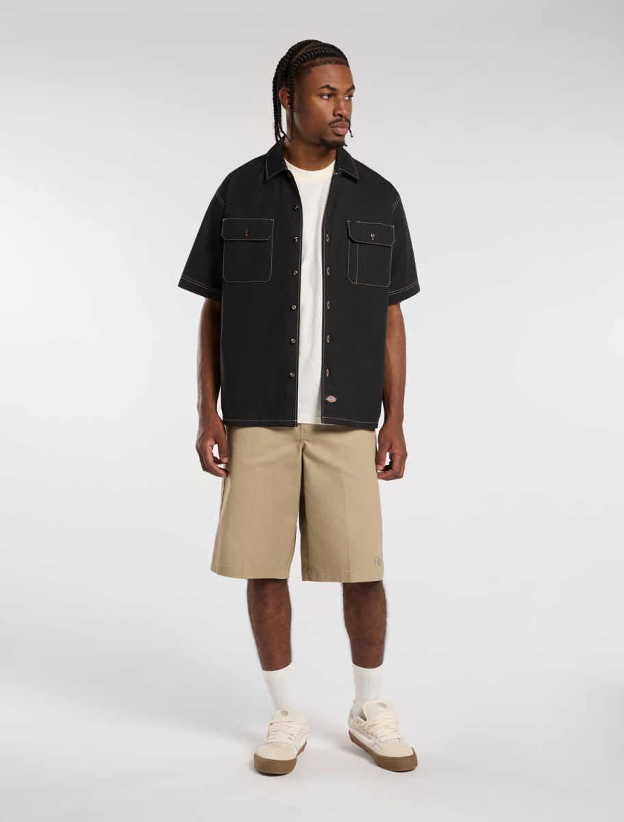 Camicia da lavoro Riverbend nero