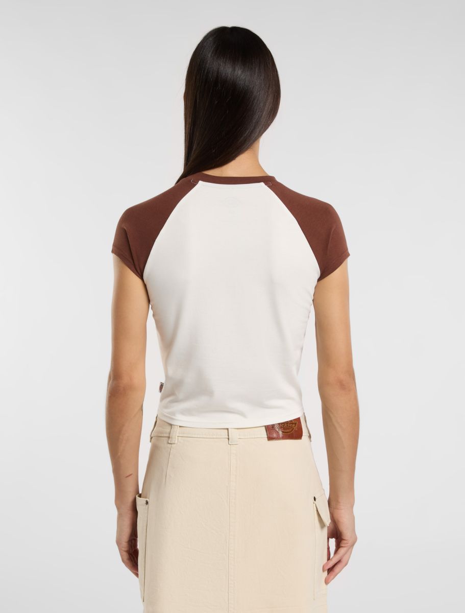 T-shirt Rope panna/marrone