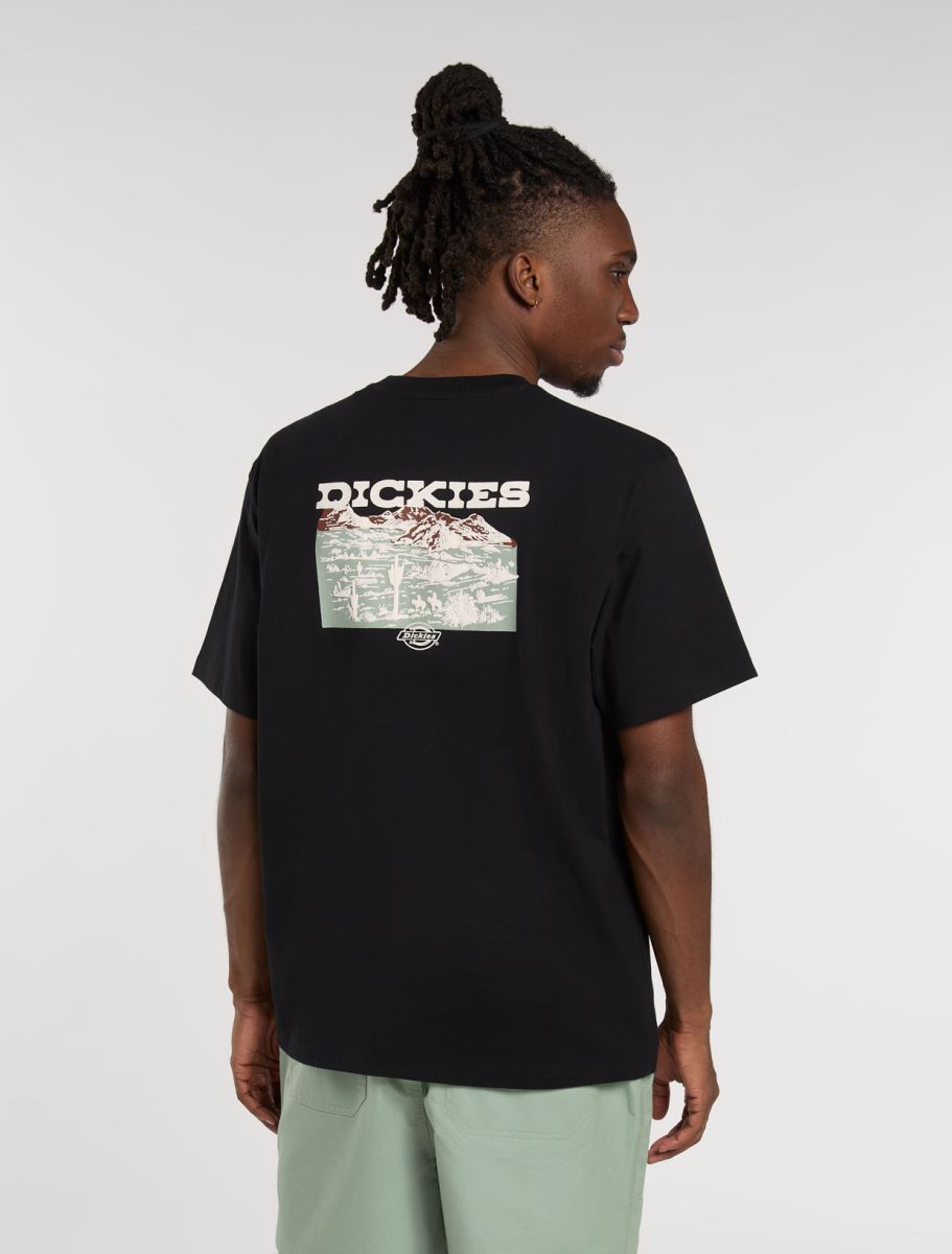 T-Shirt Landascape nero