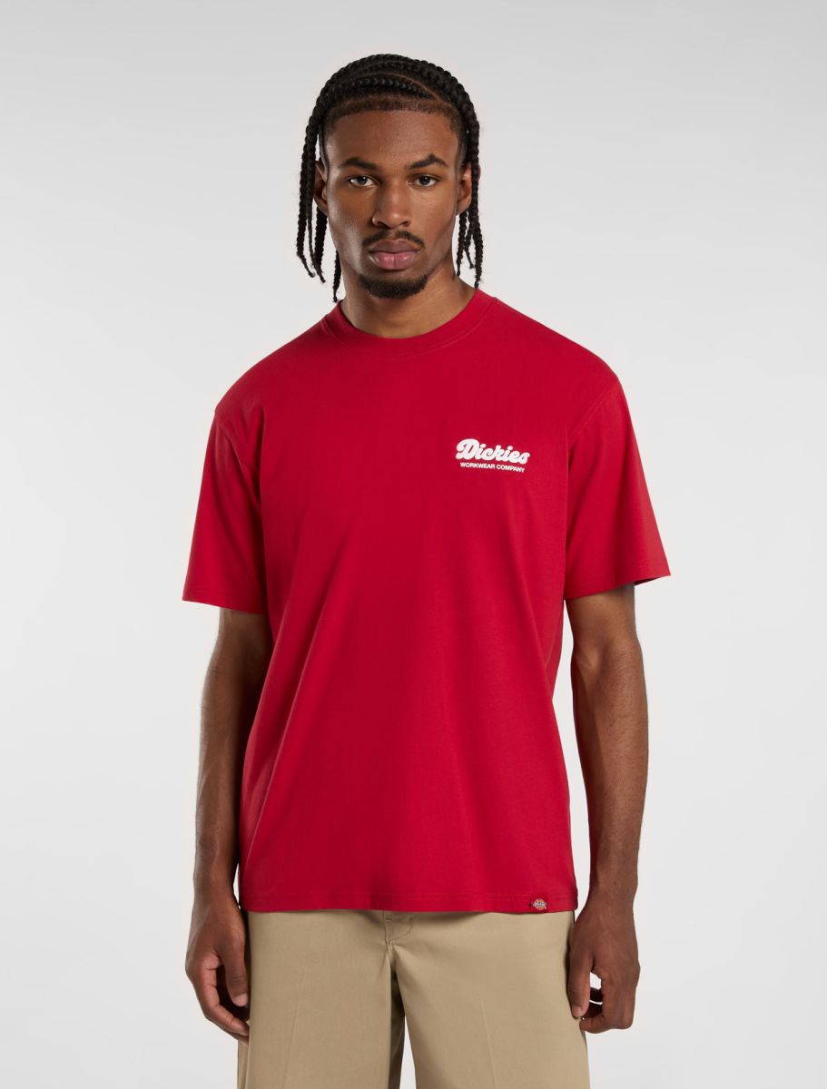 T-Shirt Lewistown rosso