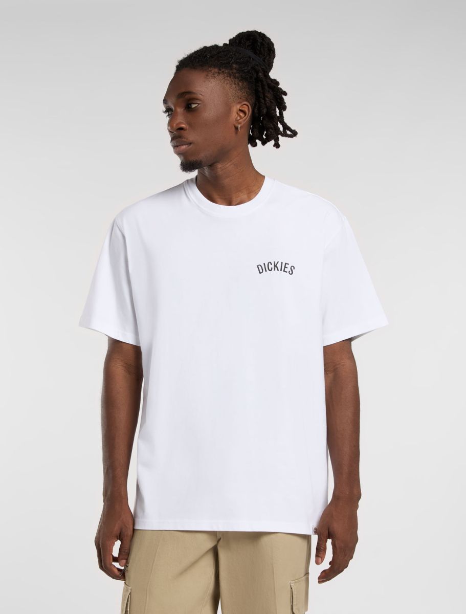 T-Shirt Snake bianco