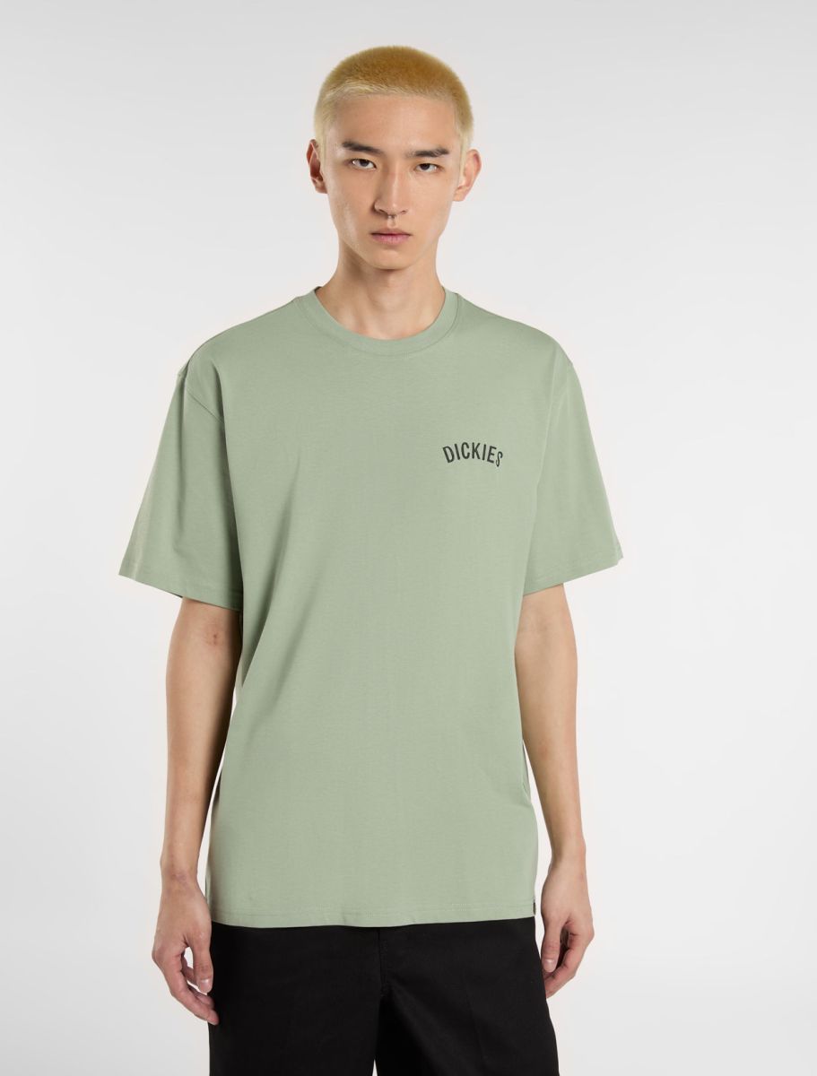 T-Shirt Snake verde chiaro