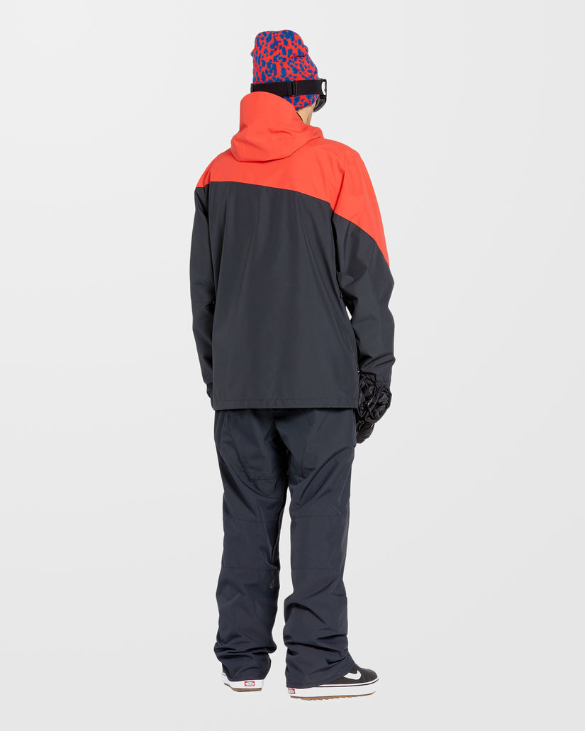 Giacca Primry da snowboard rosso/nero